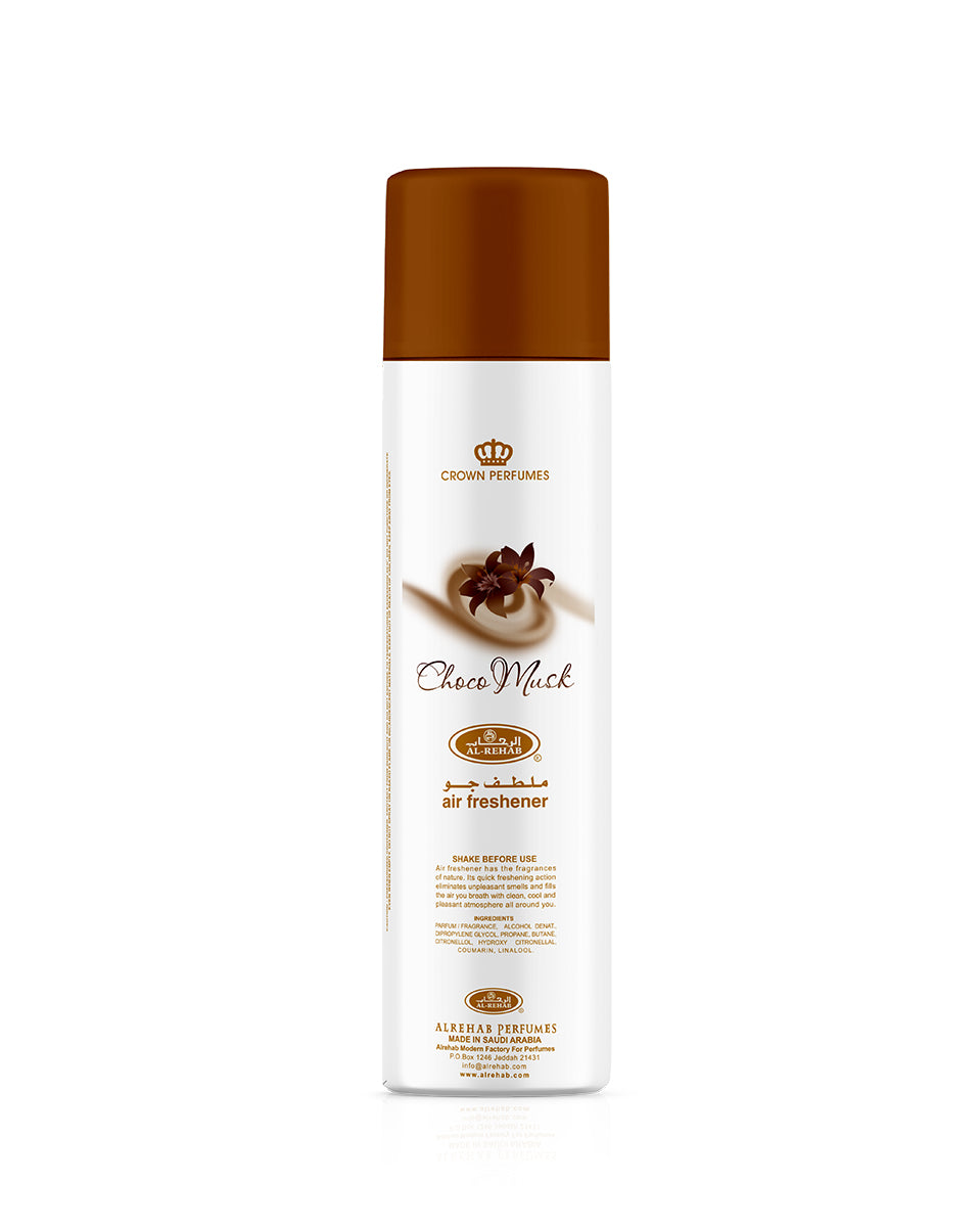 Choco Musk Air Freshener 300ml Al Rehab - x6