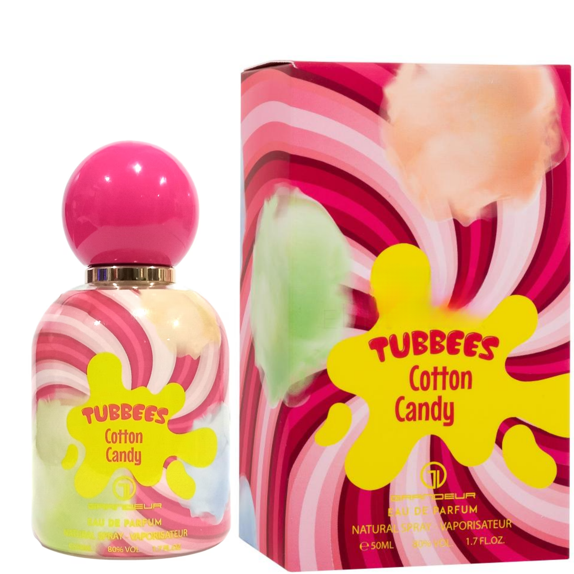 Cotton Candy Perfume 50ml EDP Tubbees by Grandeur