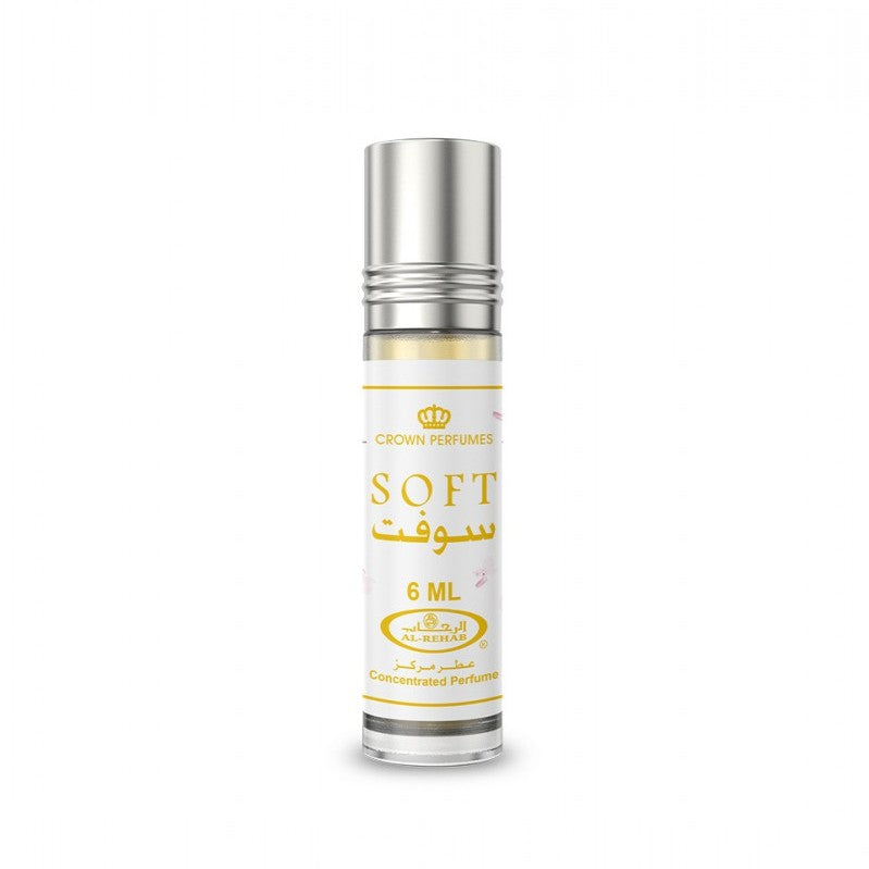 Soft Perfume Oil 6ml Al Rehab x6