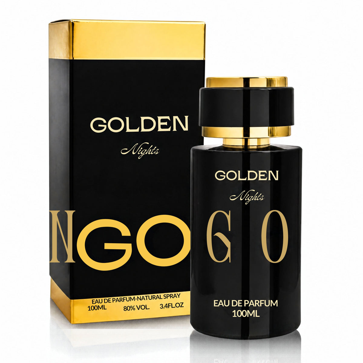 Golden Nights Perfume 100ml EDP Fragrance World