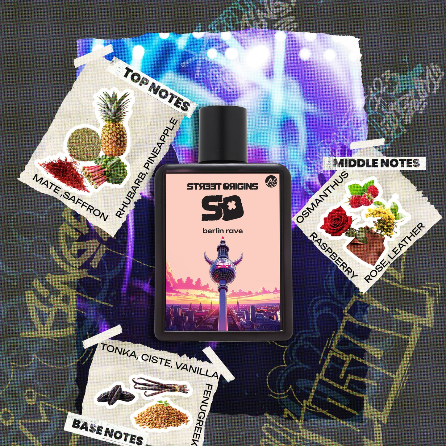 Berlin Rave Perfume 75ml EDP Street Origins by Fragrance World