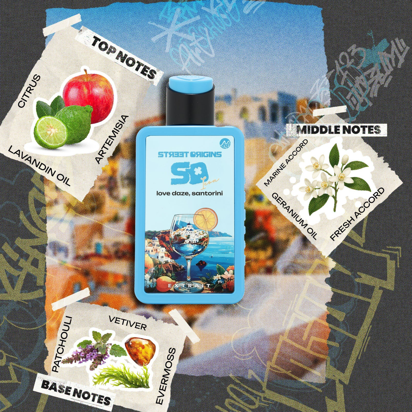 Love Daze Santorini Extrait de Parfum 75ml Street Origins by Fragrance World