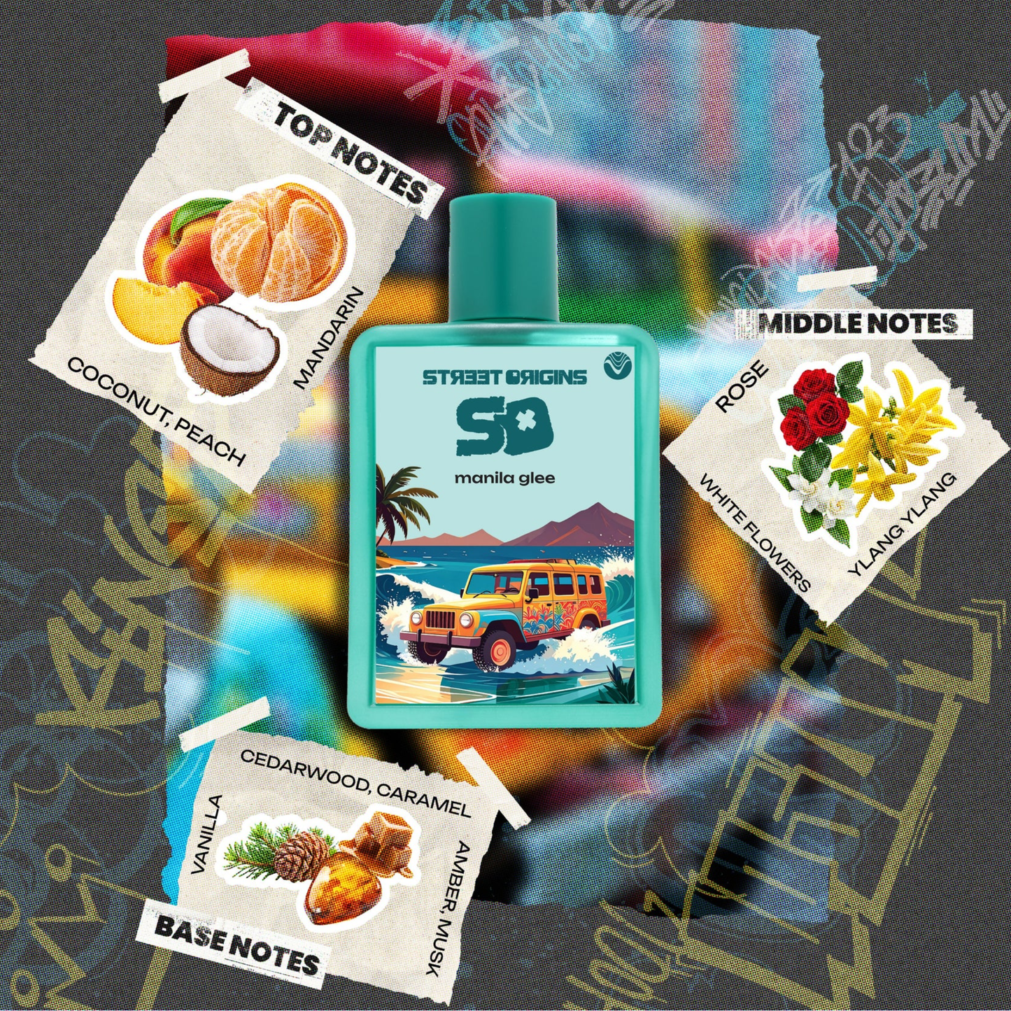 Manila Glee Perfume 75ml EDP Street Origins by Fragrance World