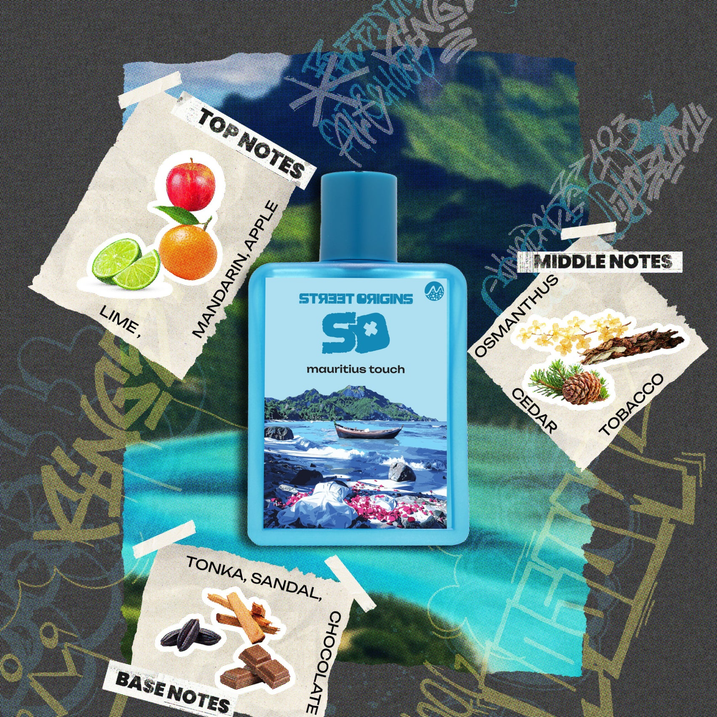 Mauritius Touch Perfume 75ml EDP Street Origins by Fragrance World