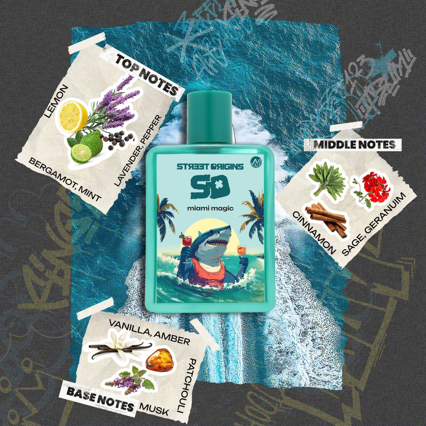 Miami Magic Perfume 75ml EDP Street Origins by Fragrance World