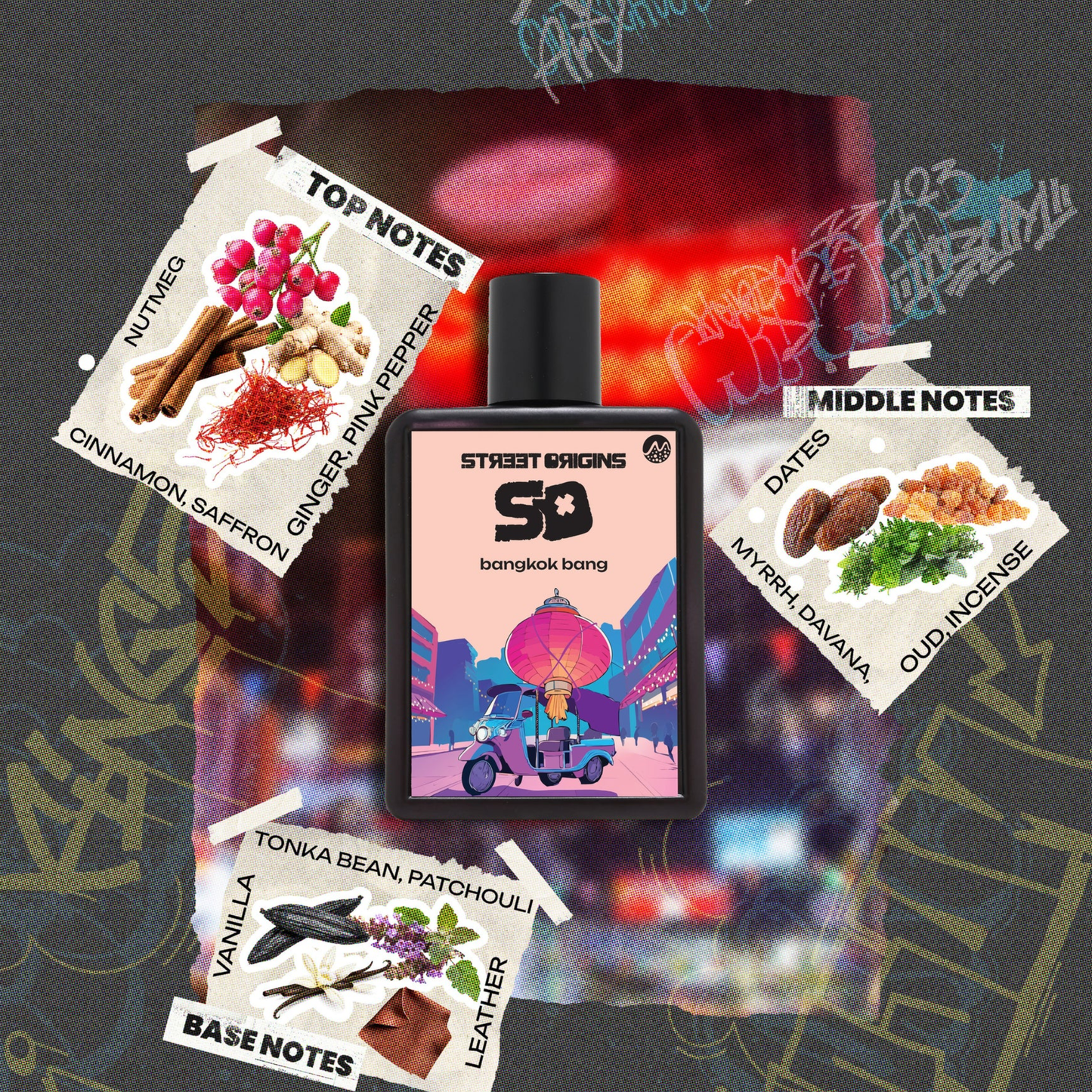 Bangkok Bang Perfume 75ml EDP Street Origins by Fragrance World