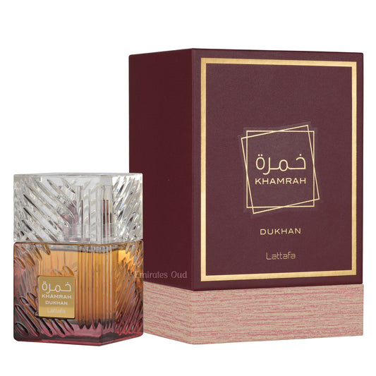 Khamrah Dukhan Perfume 100ml EDP Lattafa