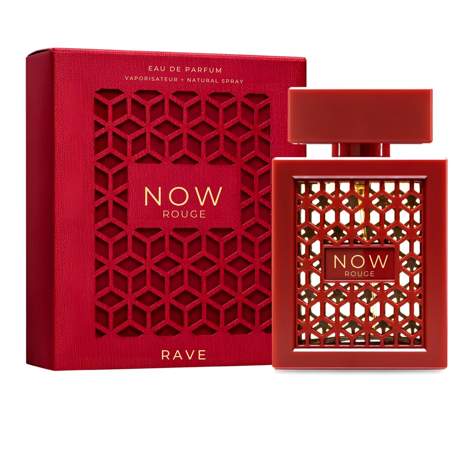 Rave Now Rouge Perfume 100ml EDP Lattafa