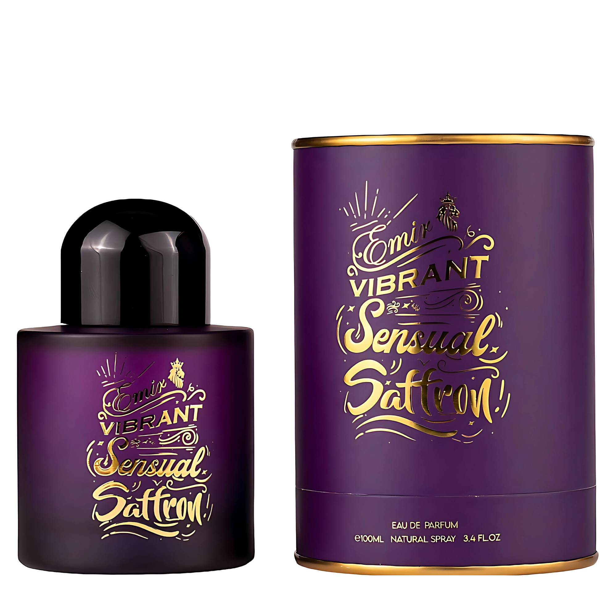 Vibrant Sensual Saffron Perfume 100ml EDP Emir