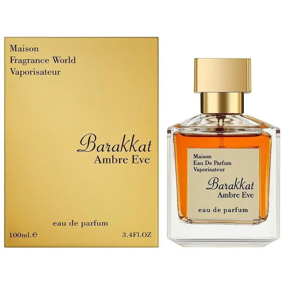 Barakkat Amber Eve Perfume 100ml EDP Fragrance World