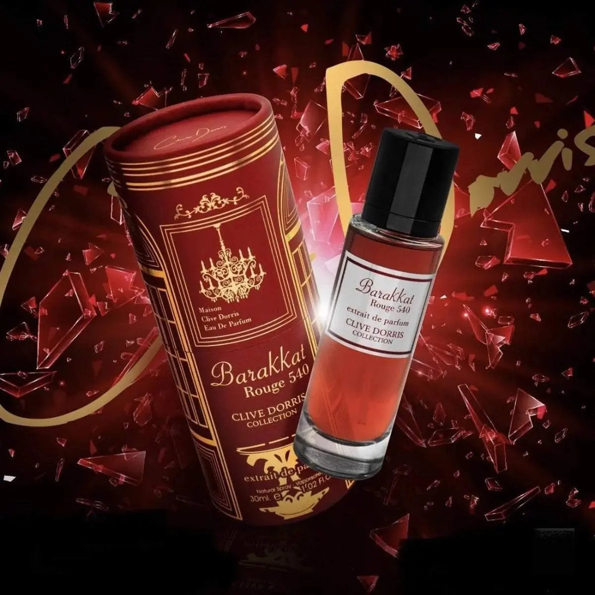Barakkat Rouge 540 Extrait Perfume 30ml EDP Clive Dorris