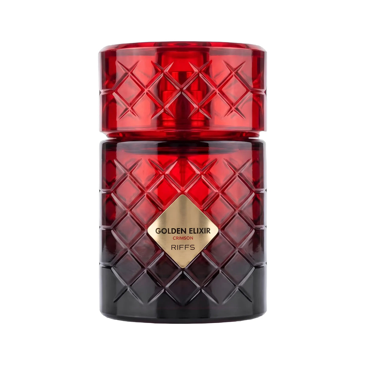 Golden Elixir Crimson Extrait de Parfum 100ml by Riiffs ruby-red crystal glass bottle - Wholesale UK at IMPERIAN