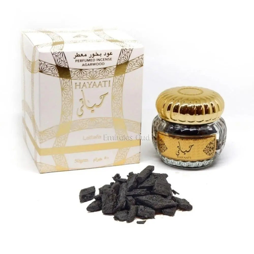 Hayaati Bakhoor Incense 50g Lattafa