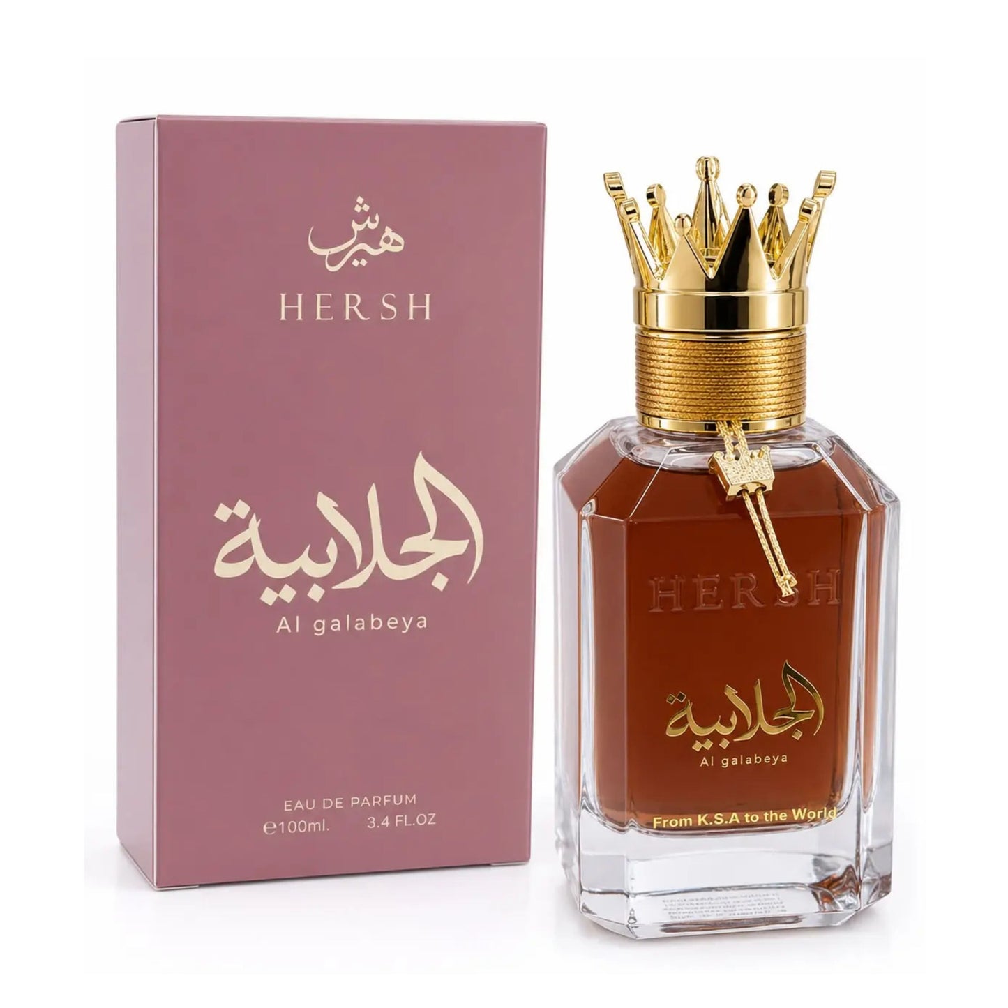 Hersh Al jalabiya Perfume 100ml EDP Al Ezz oud