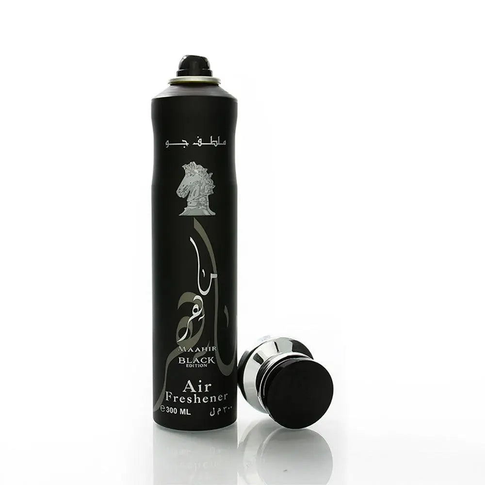 Maahir Black Air Freshener 300ml Lattafa