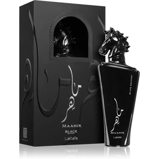 Maahir Black Edition Perfume 100ml EDP Lattafa