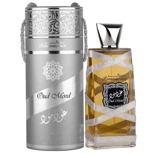 Oud Mood Reminiscence Silver Perfume 100ml EDP Lattafa