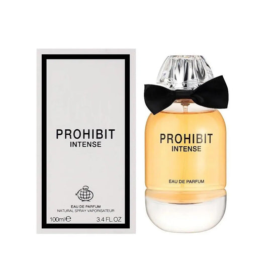 Prohibit Intense Perfume 100ml EDP Fragrance World
