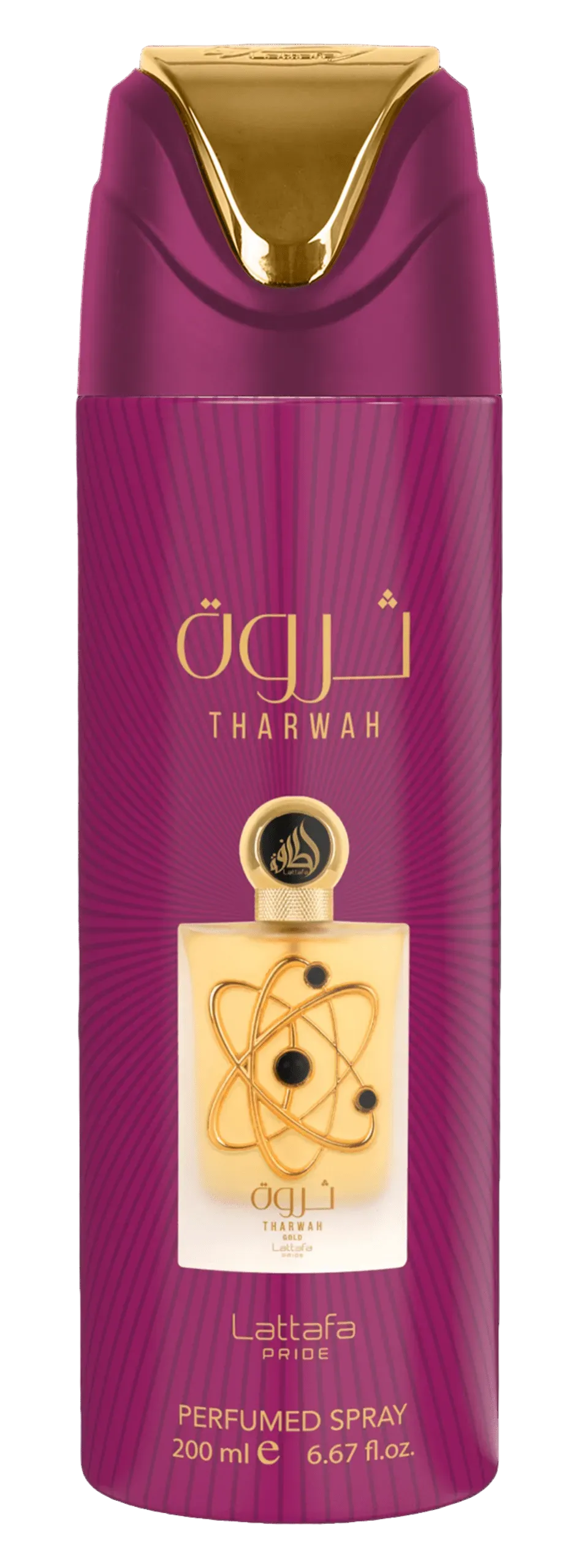 Tharwah Gold Body Spray 200ml Lattafa Pride
