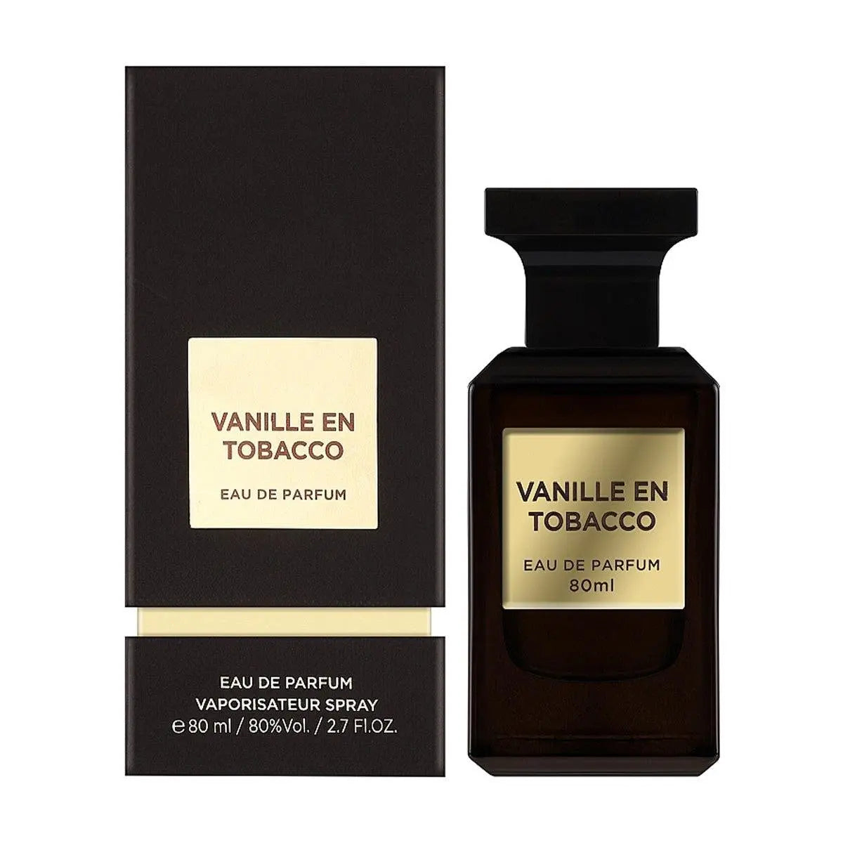 Vanille En Tobacco Perfume 80ml EDP Fragrance World