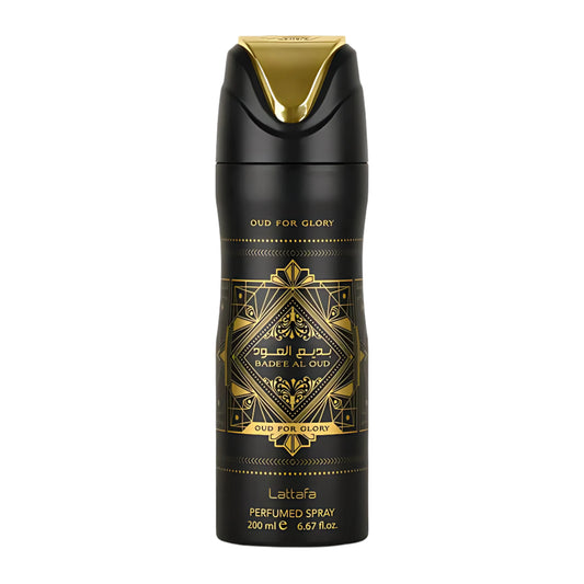 Badee Al Oud Deodorant Body Spray 200ml Lattafa