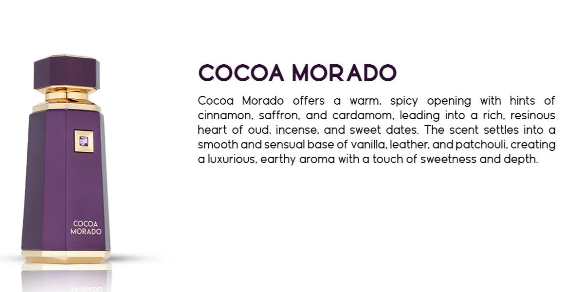 Cocoa Morado Perfume 100ml EDP French Avenue By Fragrance World