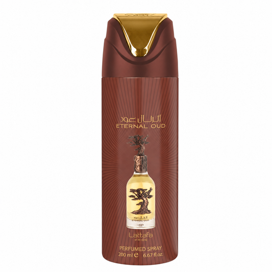 Eternal Oud Body Spray 200ml Lattafa Pride x12