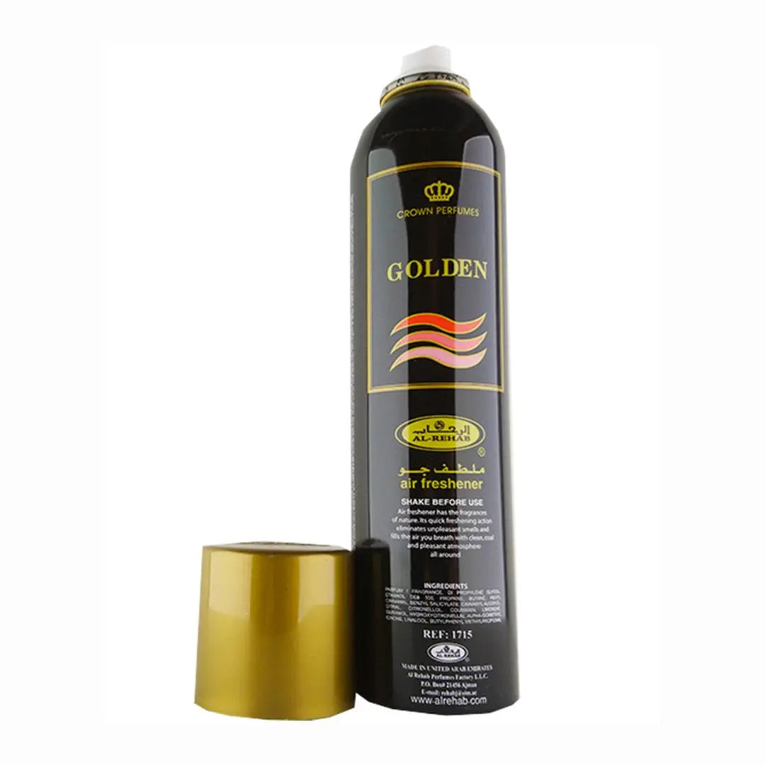 Golden Air Freshener 300ml Al Rehab