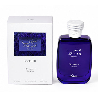 Hawas Sapphire For Him FB Fragrances Edition Perfume 100ml EDP Rasasi