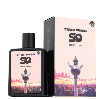 Berlin Rave Perfume 75ml EDP Street Origins by Fragrance World