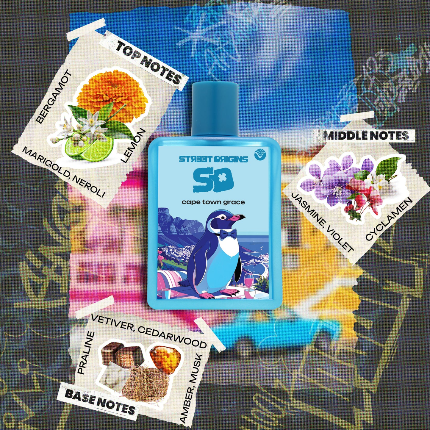 Cape Town Grace Perfume 75ml EDP Street Origins by Fragrance World