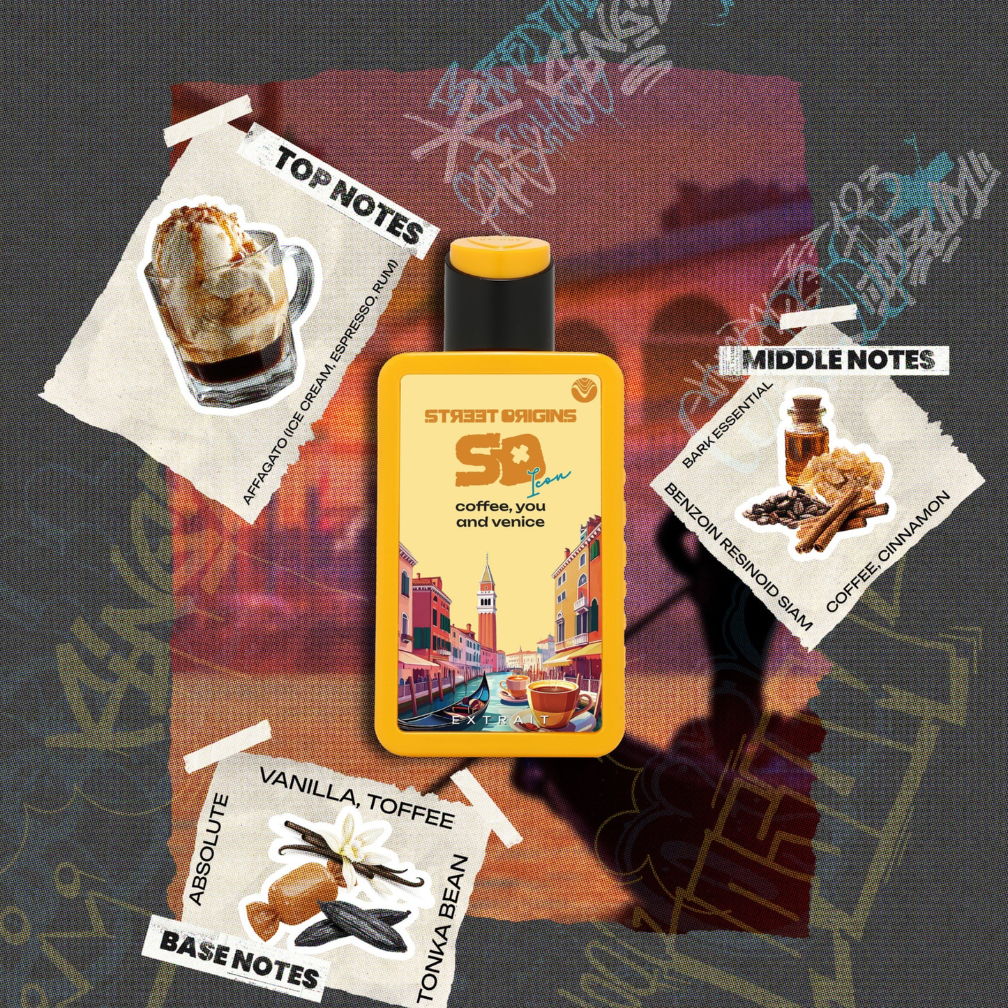 Coffee, You and Venice 75ml Extrait de Parfum Street Origins by Fragrance World