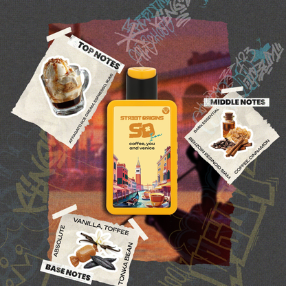 Coffee, You and Venice 75ml Extrait de Parfum Street Origins by Fragrance World