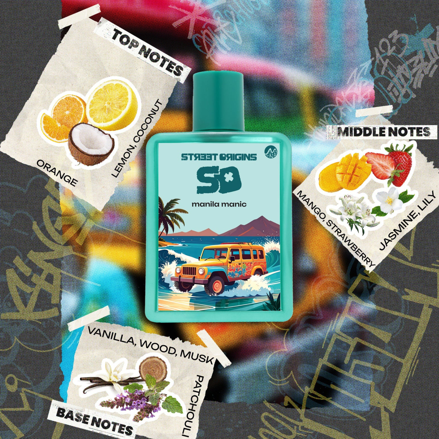 Manila Manic Perfume 75ml EDP Street Origins by Fragrance World