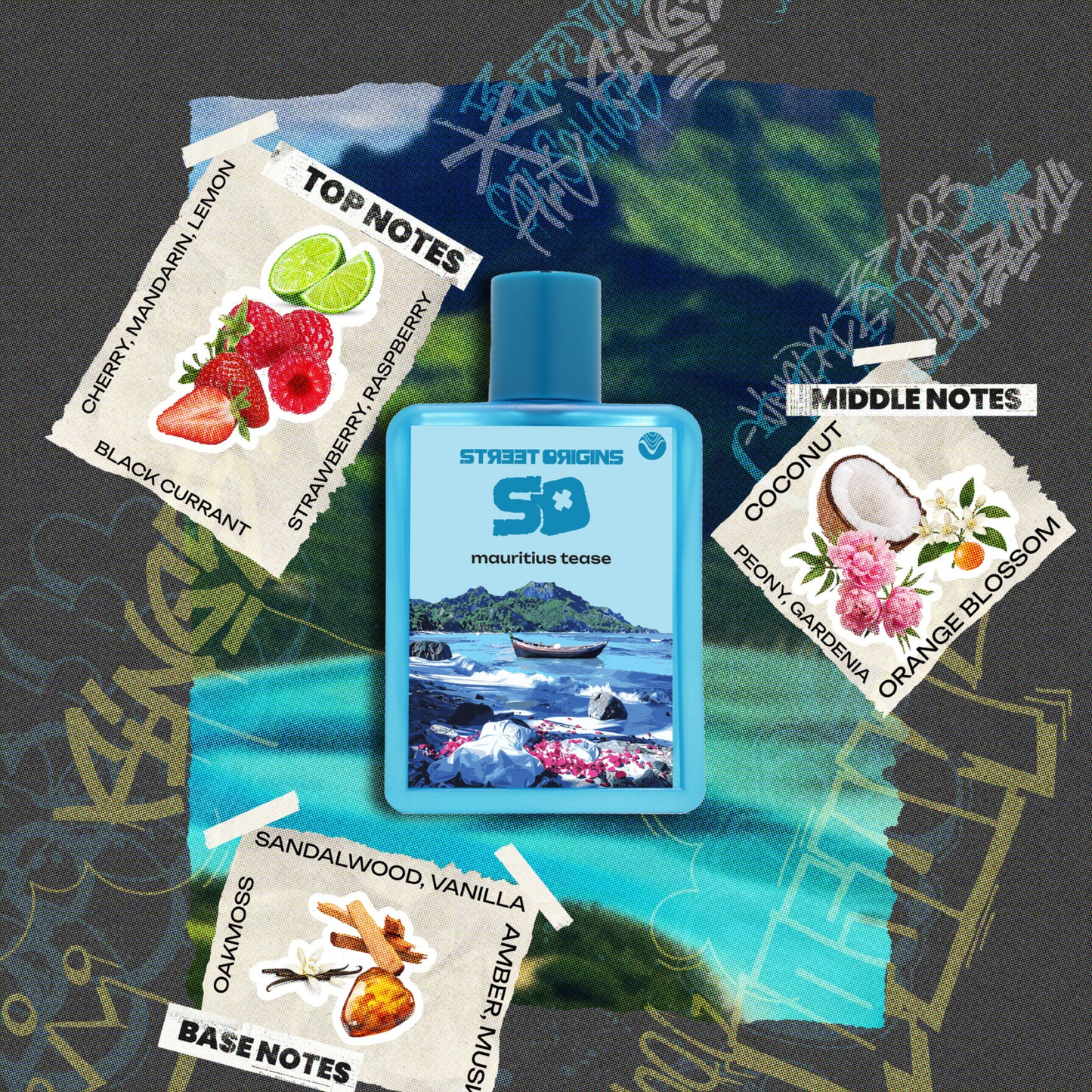 Mauritius Tease Perfume 75ml EDP Street Origins by Fragrance World