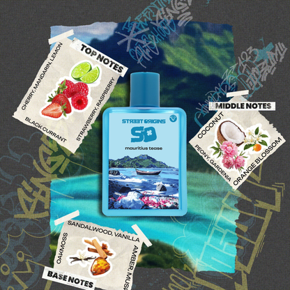 Mauritius Tease Perfume 75ml EDP Street Origins by Fragrance World