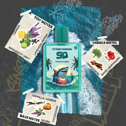 Miami Magic Perfume 75ml EDP Street Origins by Fragrance World