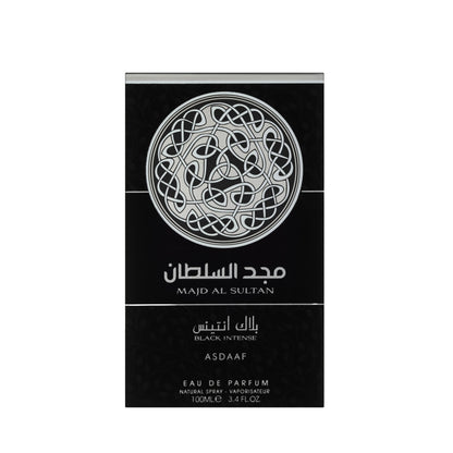 Majd Al Sultan Black Intense Perfume 100ml EDP Asdaaf