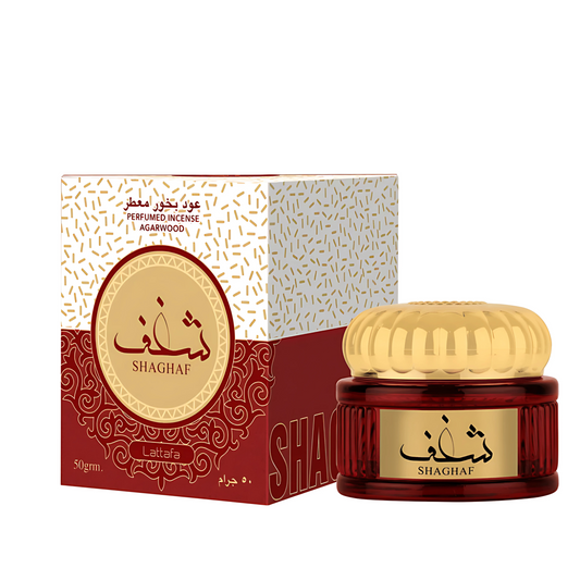 Shagaf Bakhoor Incense 50g Lattafa