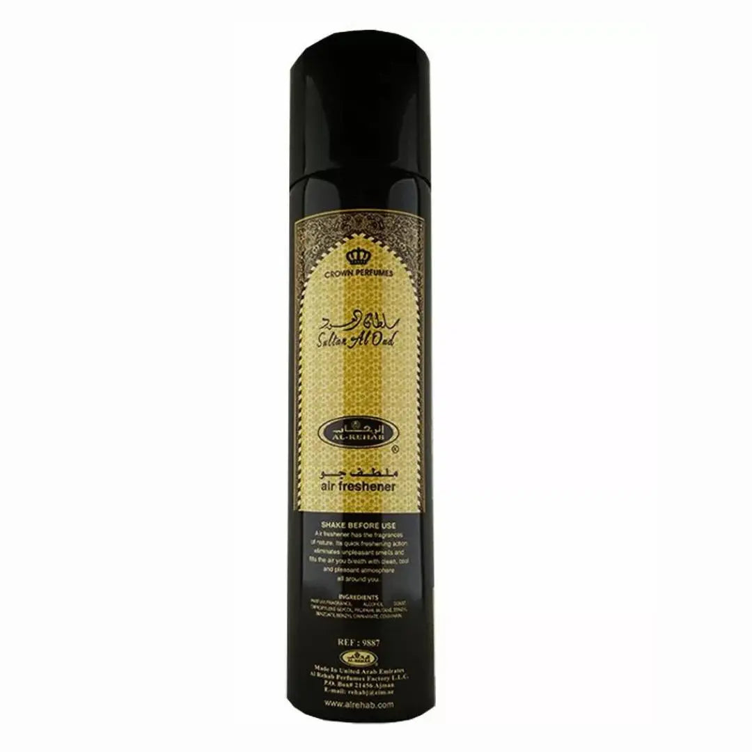 Sultan Al Oud Air Freshener 300ml Al Rehab