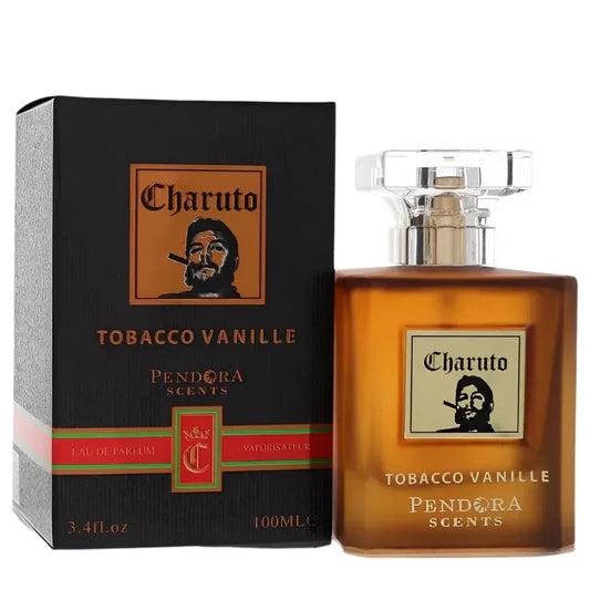 Charuto Tobacco Vanille 100ml EDP by Pendora Scents Paris Corner with luxury black packaging box - Arabic Perfume Wholesale UK