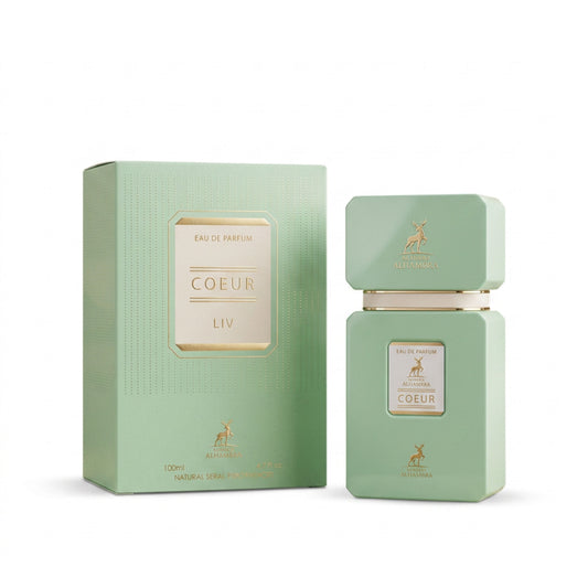 Coeur Liv Perfume 100ml EDP by Maison Alhambra fresh green women's fragrance bottle - Wholesale UK at IMPERIAN