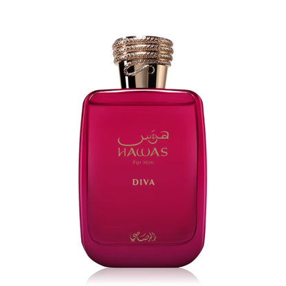 Rasasi Hawas Diva Perfume 100ml Bottle
