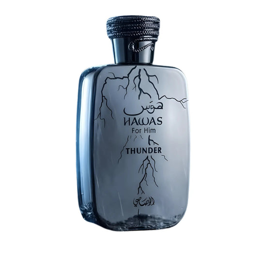 Hawas For Him Thunder Perfume 100ml Bottle