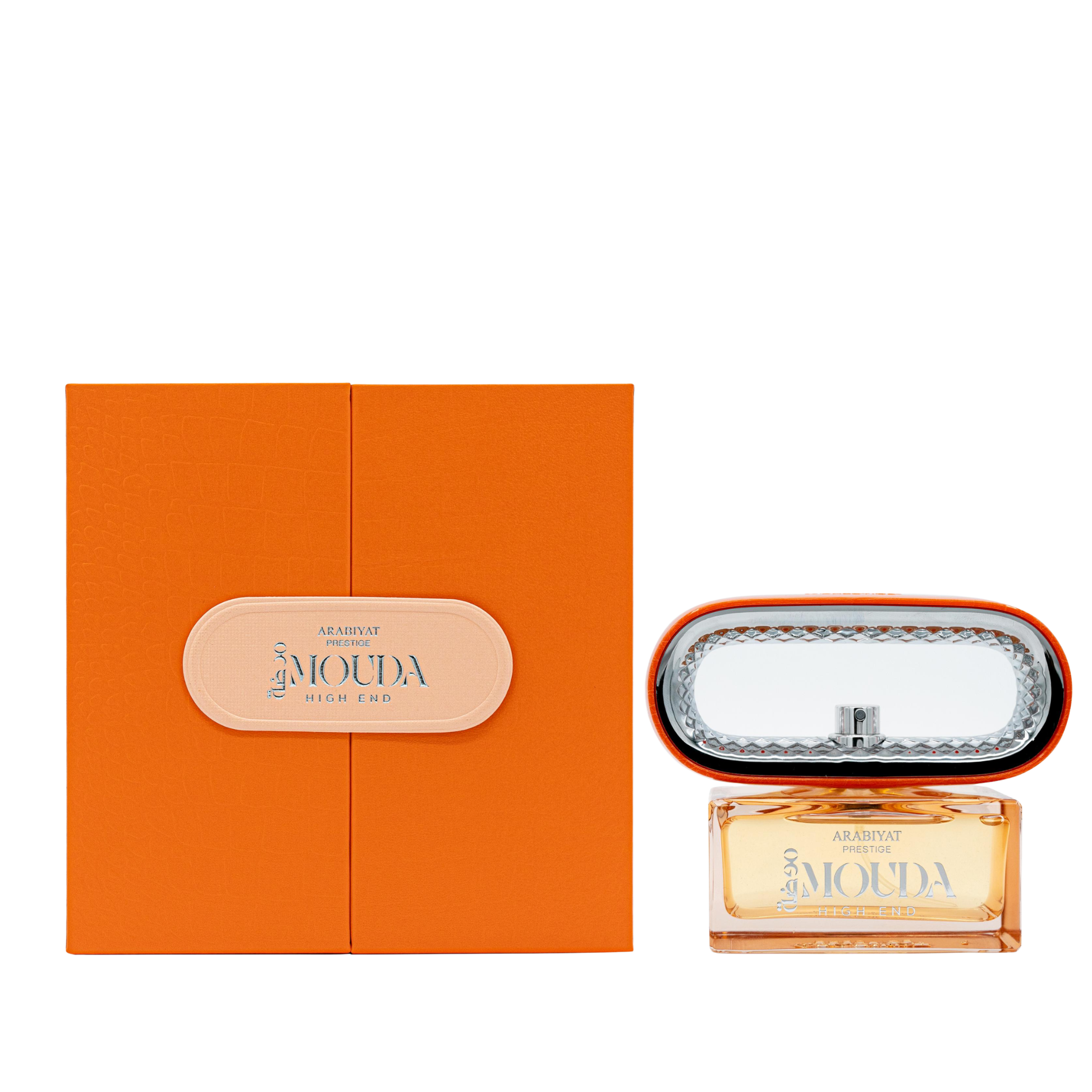 Mouda High End 100ml EDP by Arabiyat Prestige bottle - Premium oriental woody Arabic perfume for wholesale UK.
