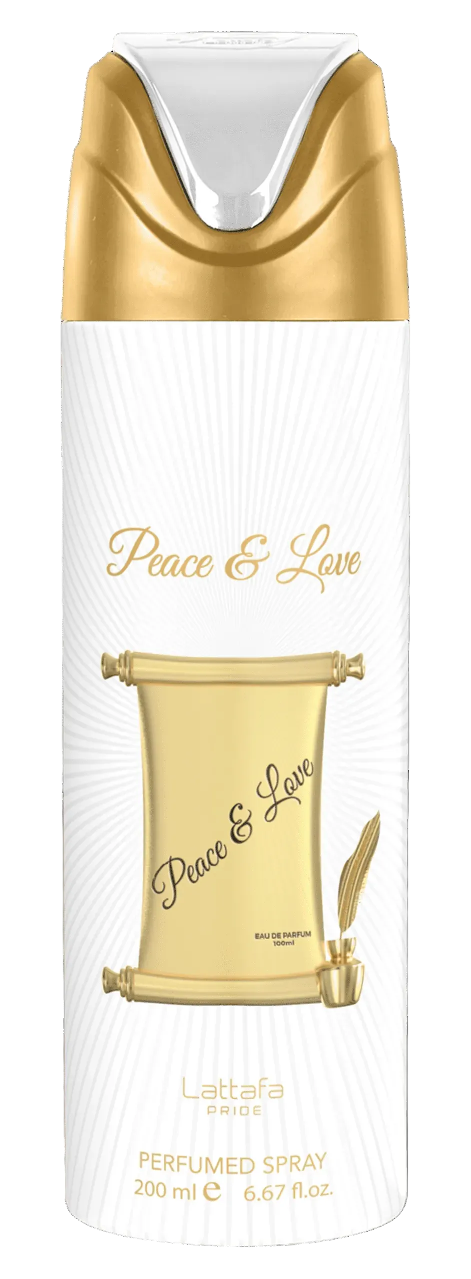 Peace and love Body Spray 200ml Lattafa