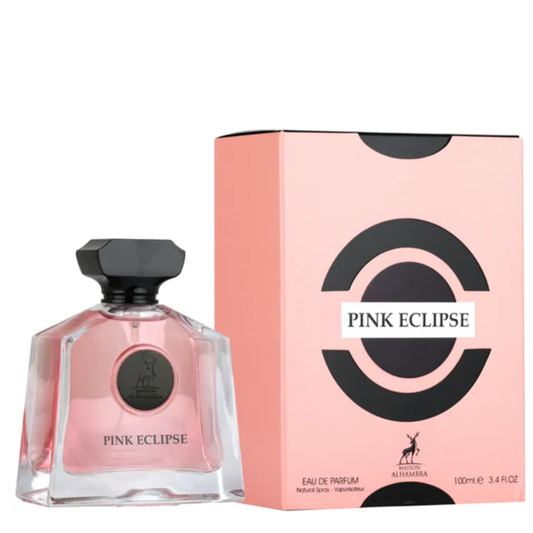 Pink Eclipse 100ml EDP Maison Alhambra bottle with box