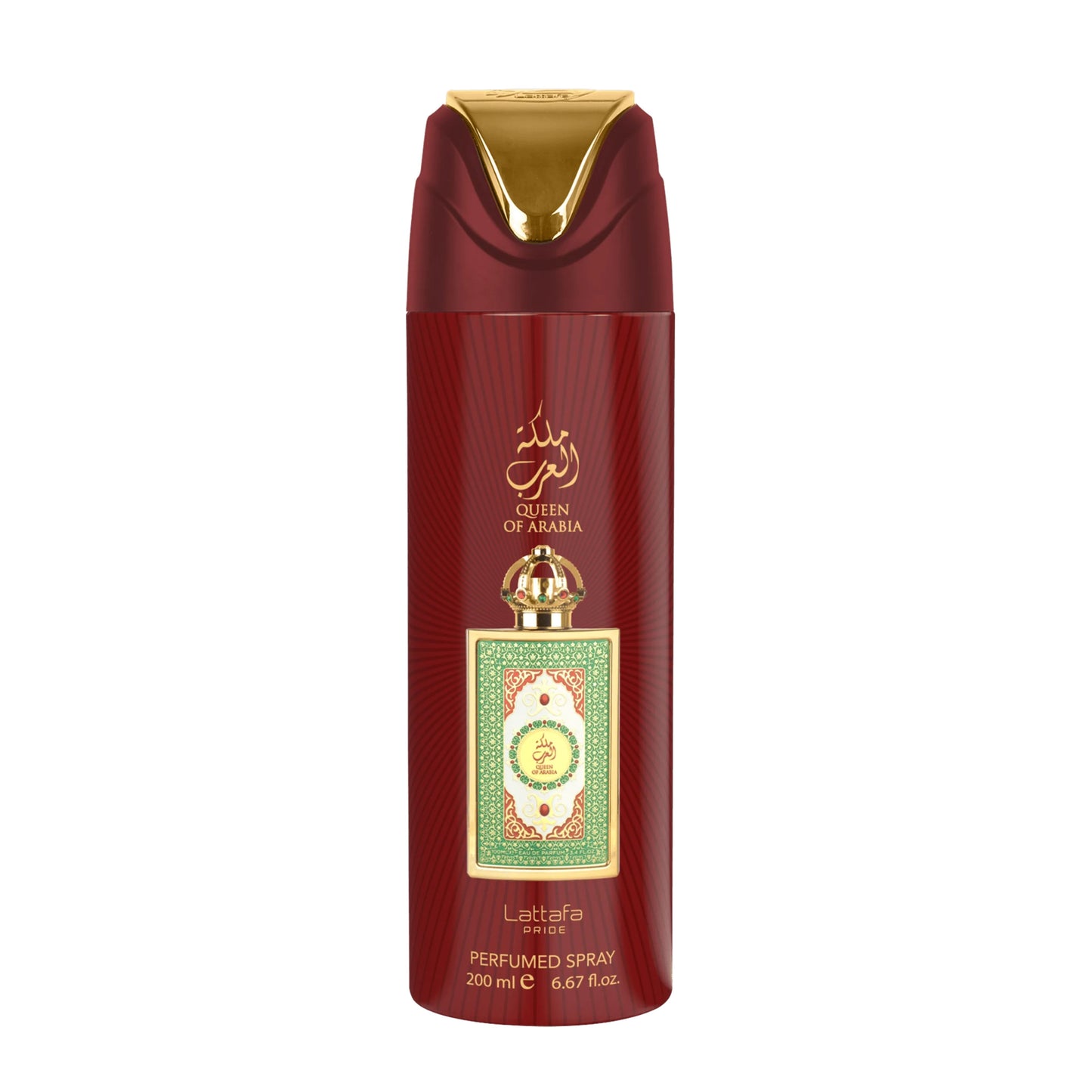 Queen of Arabia Body Spray 200ml Lattafa Pride x12
