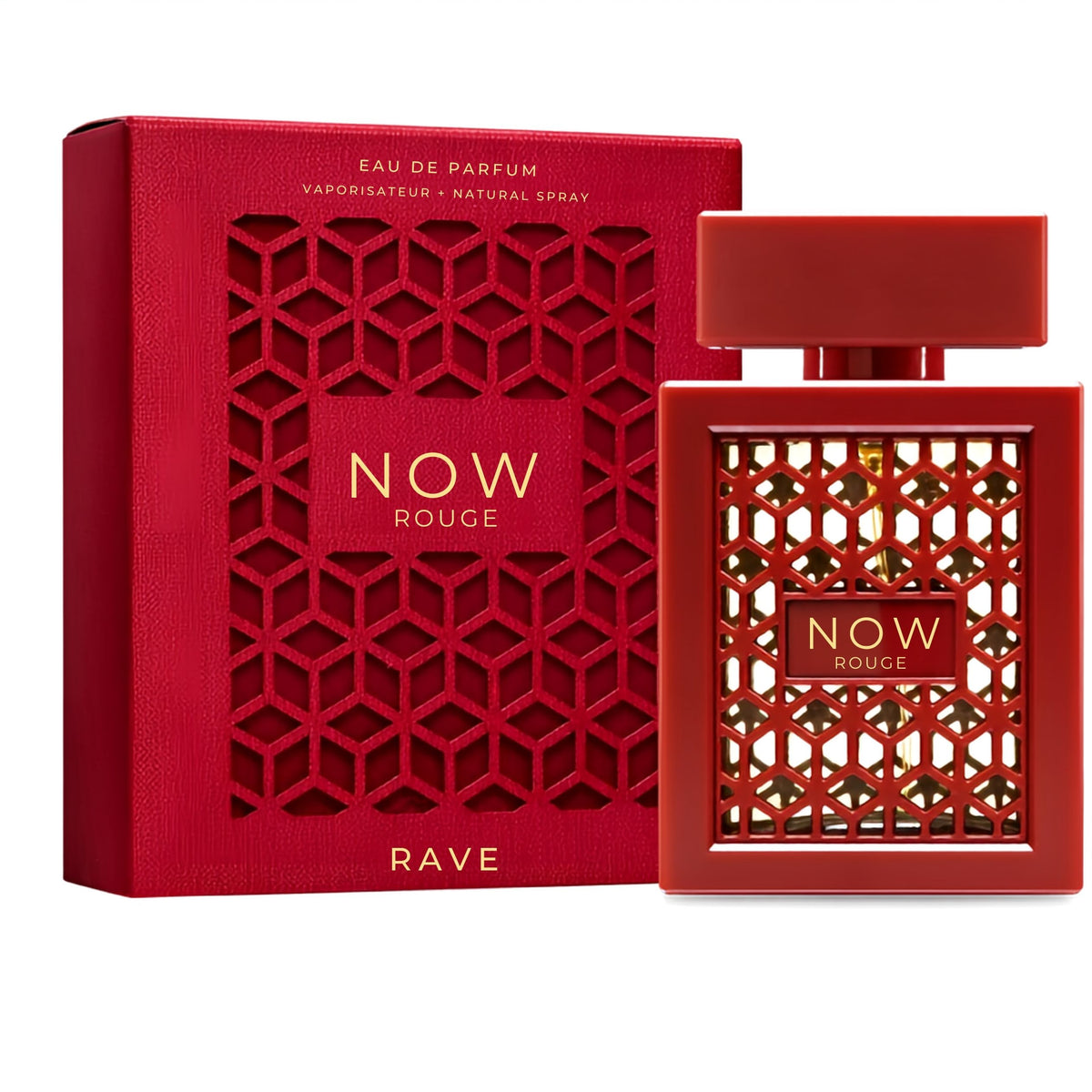 Rave Now Rouge Perfume 100ml EDP Lattafa