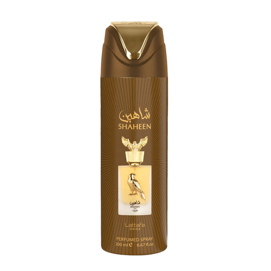 Shaheen Gold Body Spray 200ml Lattafa Pride x12